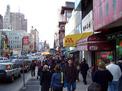 Walking along Canal street