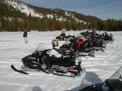 Snowmobile tour