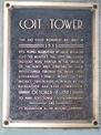 Coit Tower plaque