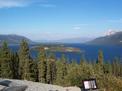 Lake Tagish and Bove Island