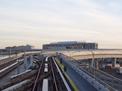 Terminal building along AirTrain