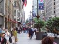 Sidewalk along Broadway