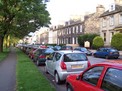 Rows of guest houses