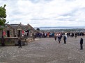 Gathering for the one o'clock gun